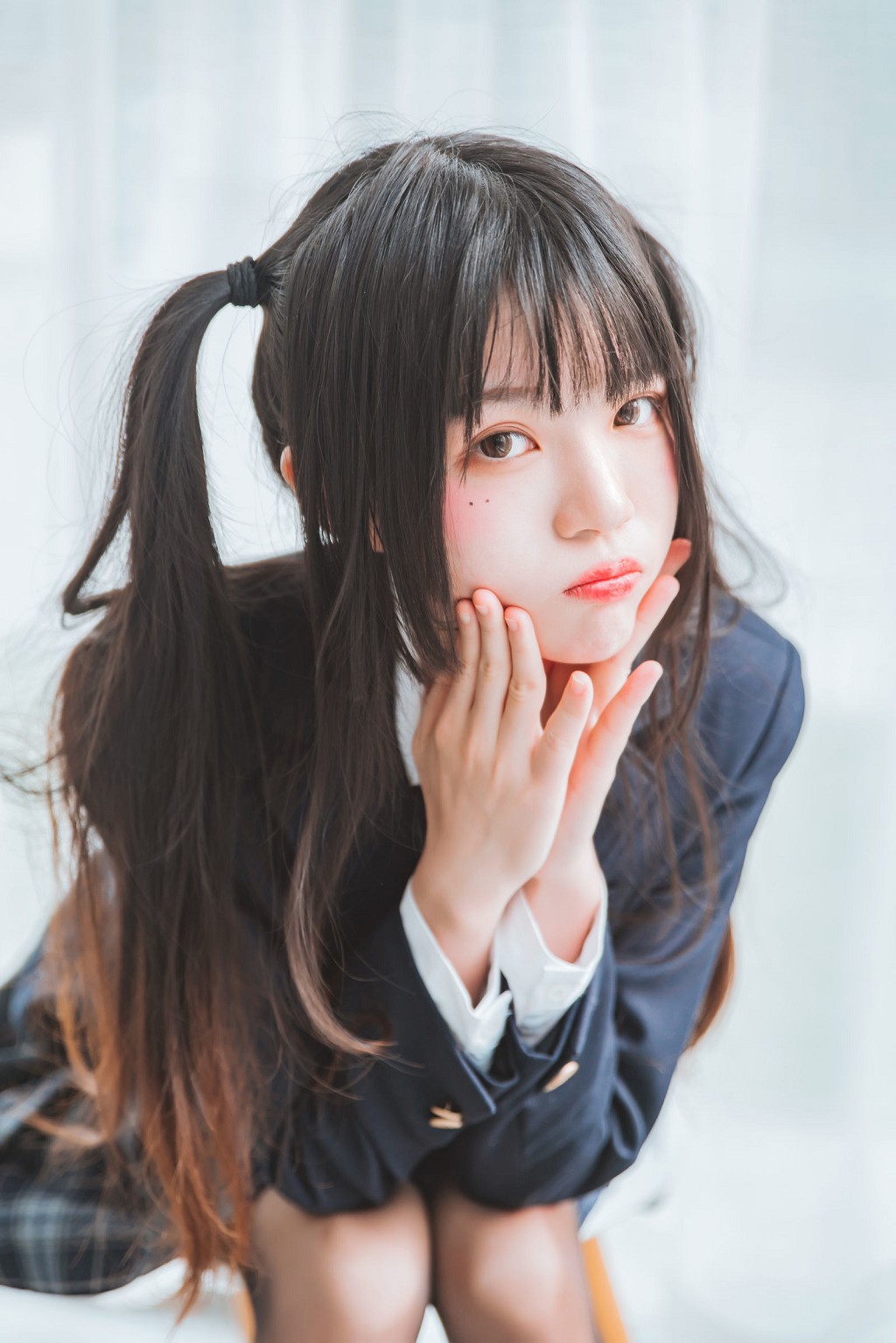 桜桃喵《冬季制服丝秀》 [Cosplay美女] 写真集[45P]
