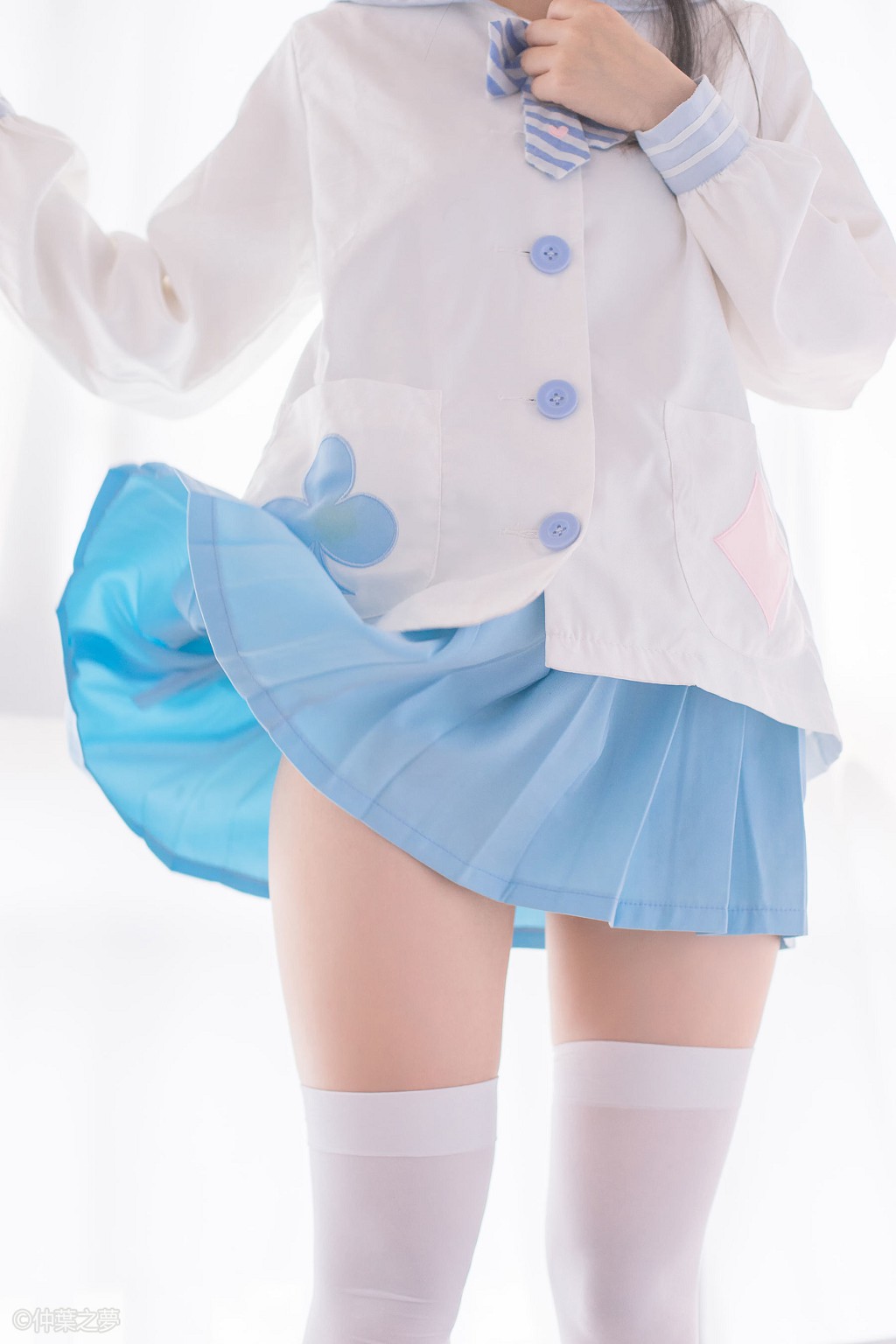 《黄帽学妹的白丝》 [轻兰映画] SPL.008 写真集[98P]