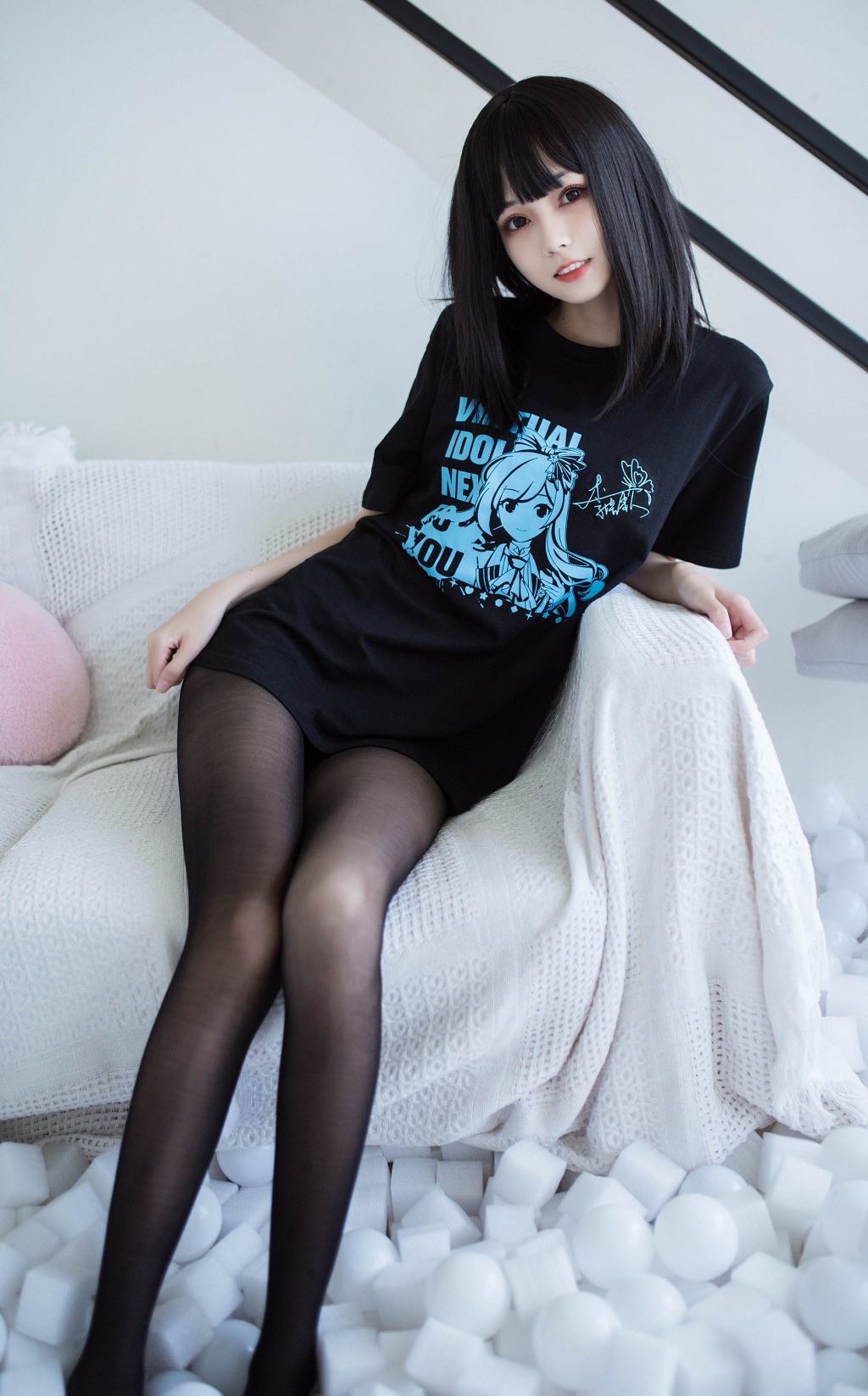 小妖精你的负卿《爱宕花嫁 居家私服 穹妹女仆》  [Cosplay福利] 写真集[26P]