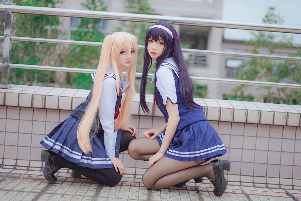 清纯少女五更百鬼《学姐校服》 [Cosplay美女] 写真集[25P]