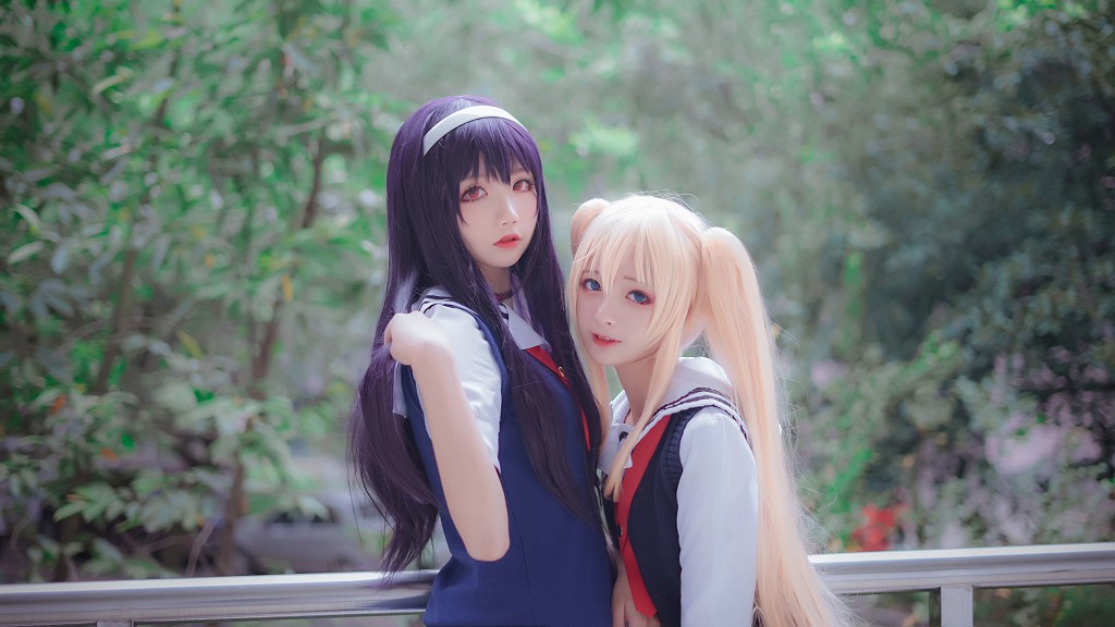 清纯少女五更百鬼《学姐校服》 [Cosplay美女] 写真集[25P]