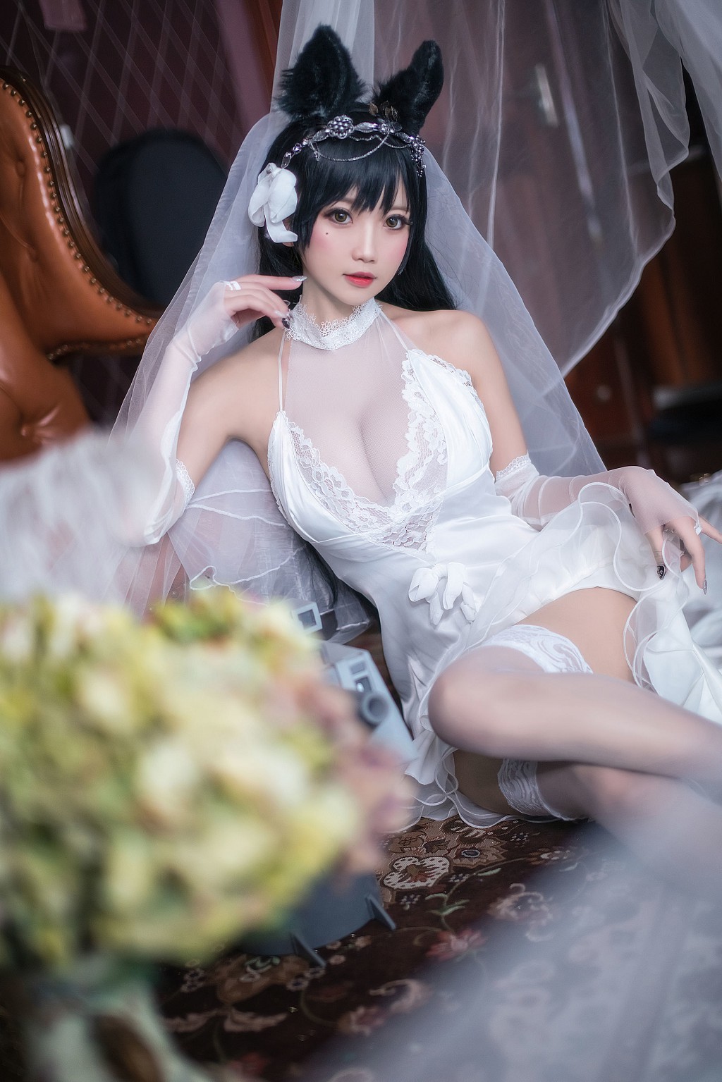 COSER鬼畜瑶《爱宕花嫁》 [Cosplay福利] 写真集[23P]