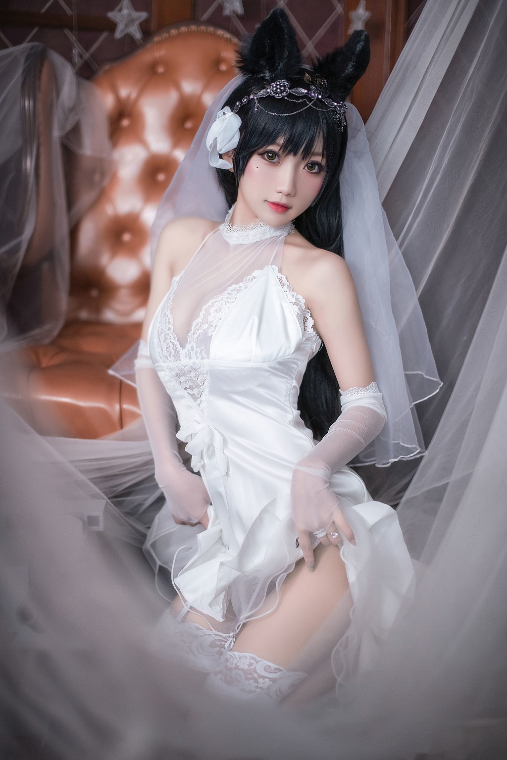 COSER鬼畜瑶《爱宕花嫁》 [Cosplay福利] 写真集[23P]