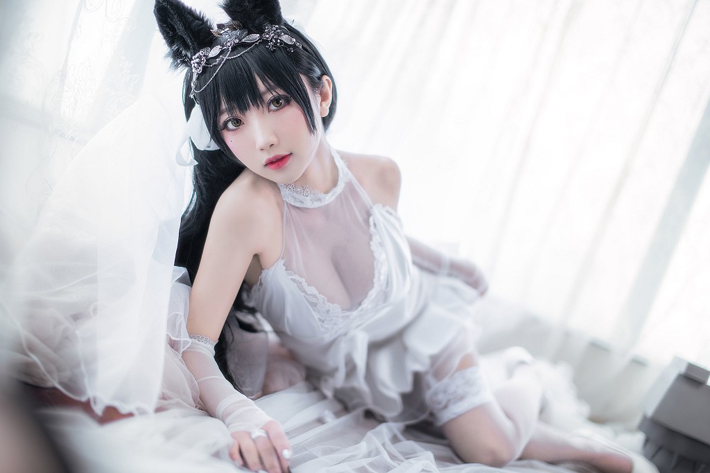 COSER鬼畜瑶《爱宕花嫁》 [Cosplay福利] 写真集[23P]