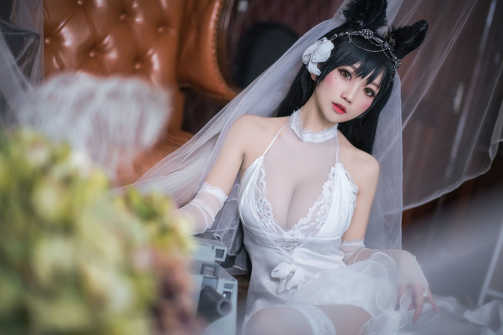 COSER鬼畜瑶《爱宕花嫁》 [Cosplay福利] 写真集[23P]