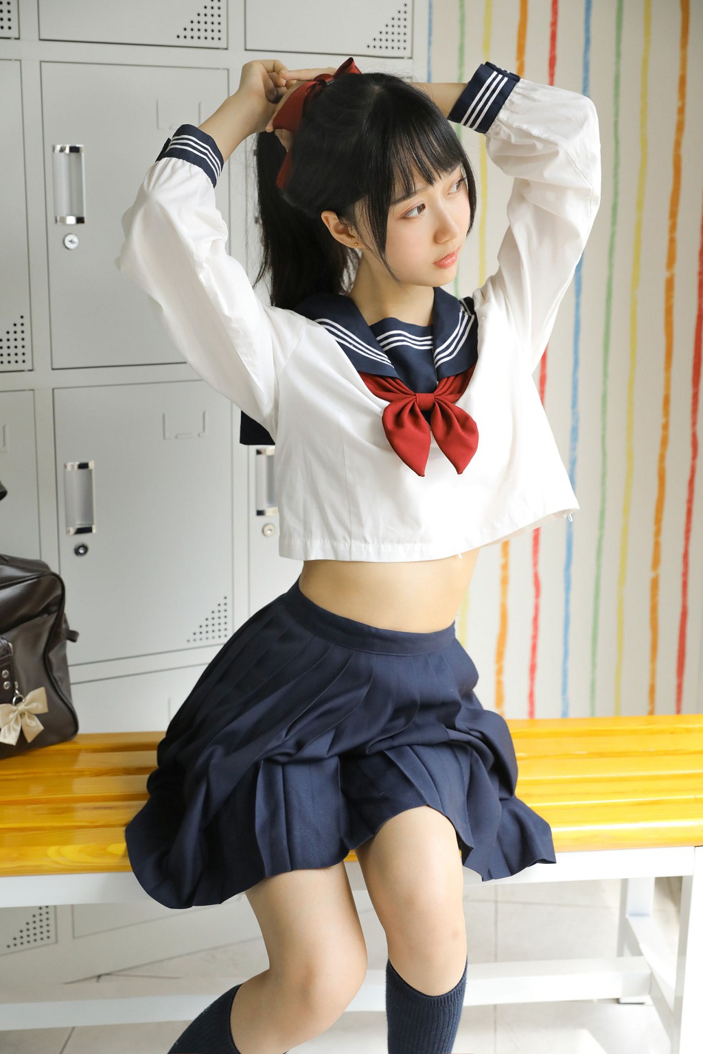 木绵绵OwO《绵相随 JK水手服》  [COSER美女] 写真集[32P]