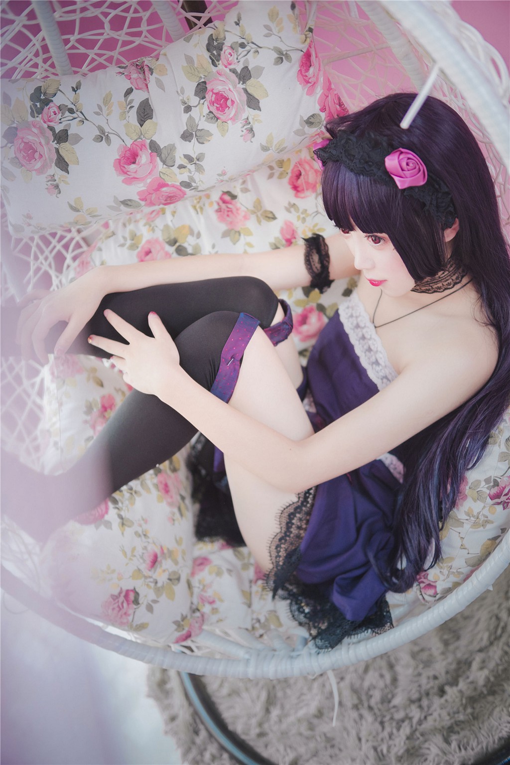 [风之领域] NO.160 萌萌COS小妹 写真集[44P]