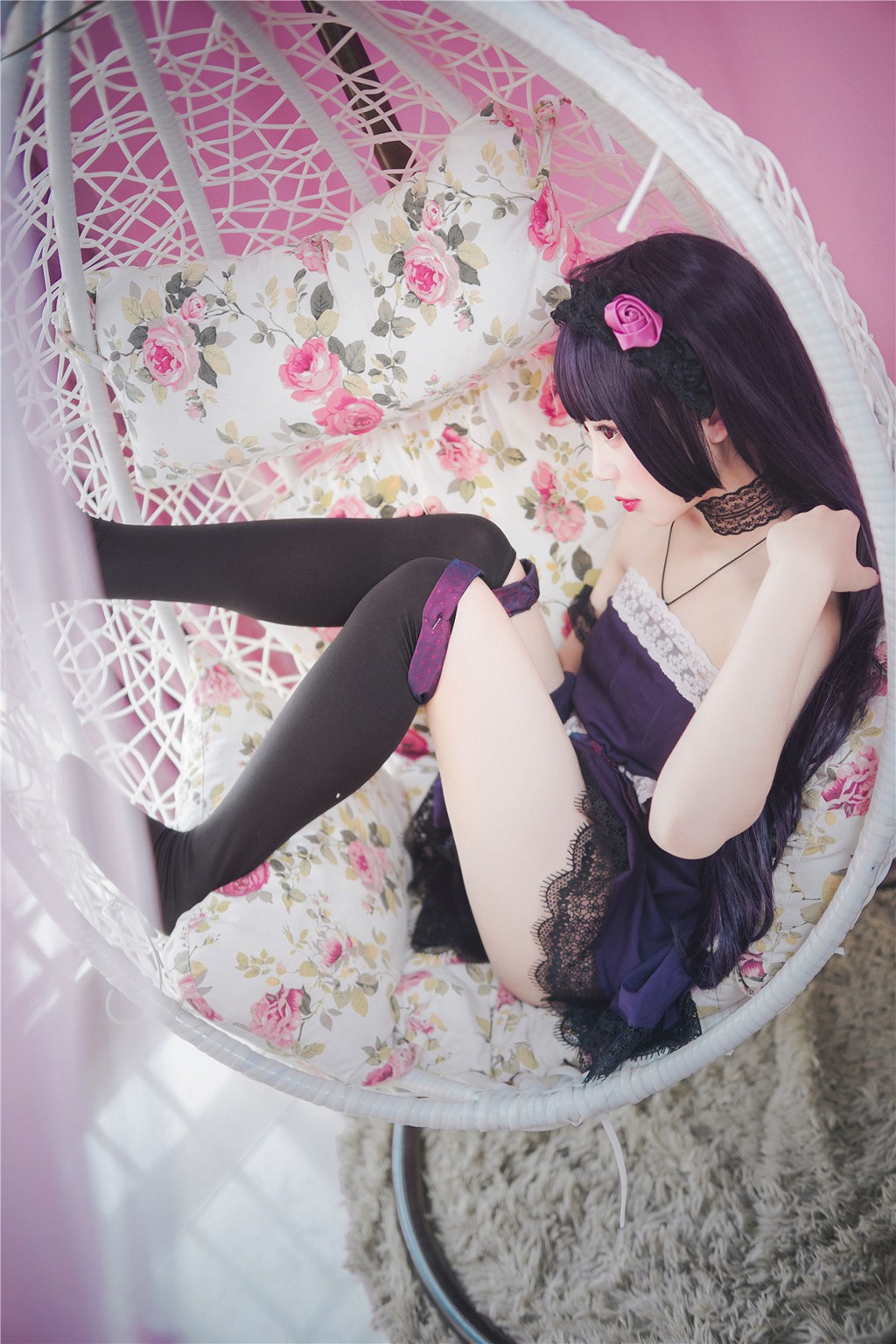 [风之领域] NO.160 萌萌COS小妹 写真集[44P]