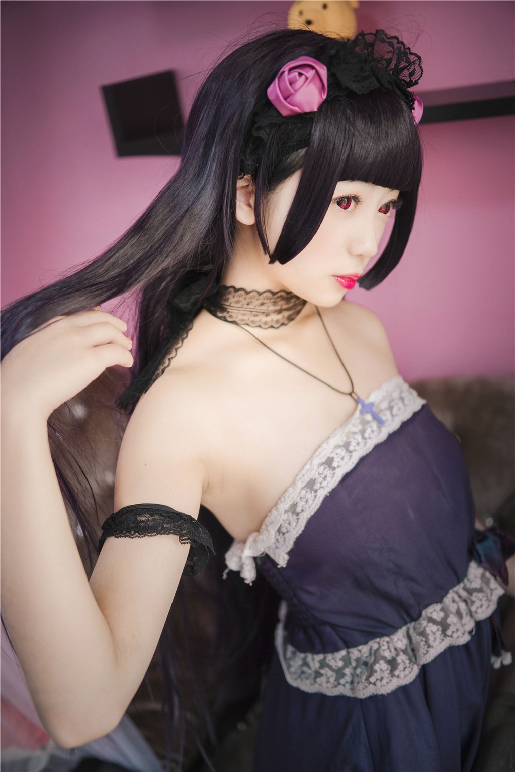 [风之领域] NO.160 萌萌COS小妹 写真集[44P]