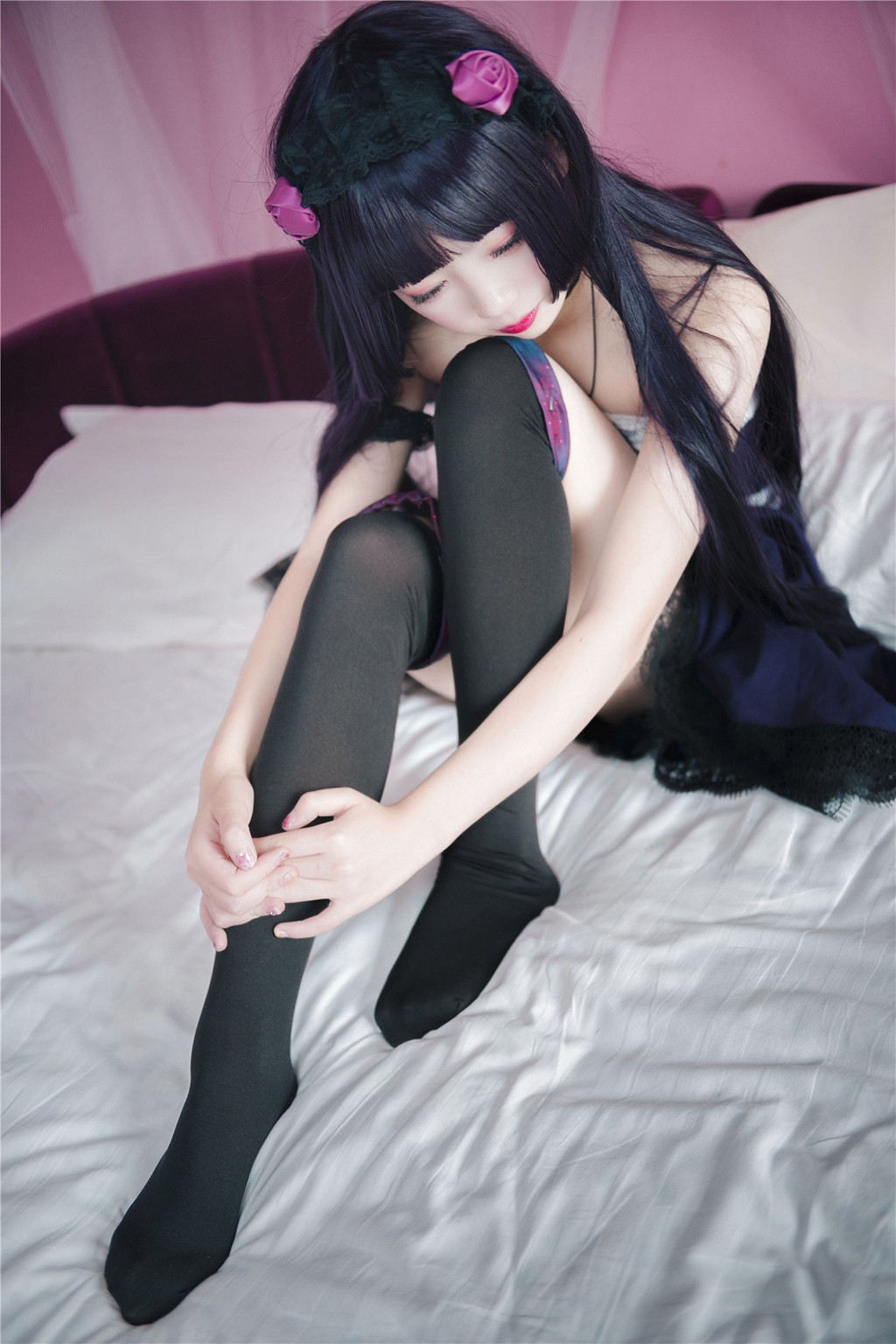 [风之领域] NO.160 萌萌COS小妹 写真集[44P]