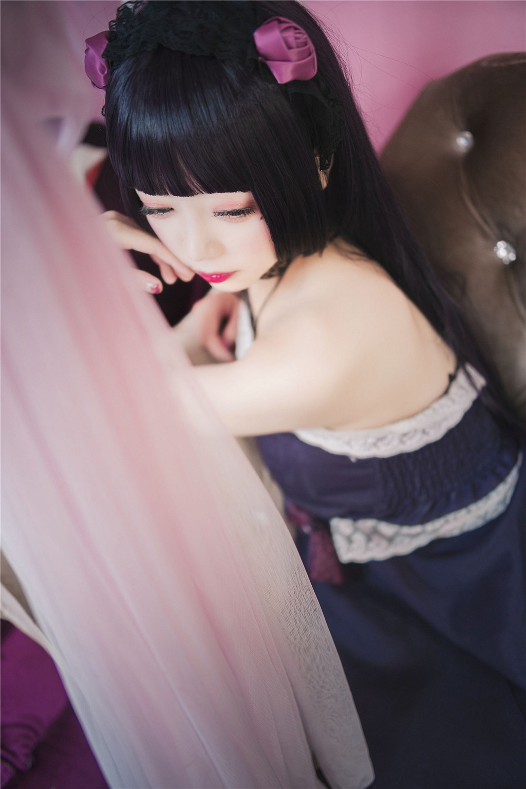 [风之领域] NO.160 萌萌COS小妹 写真集[44P]