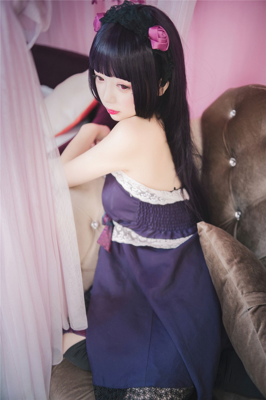 [风之领域] NO.160 萌萌COS小妹 写真集[44P]