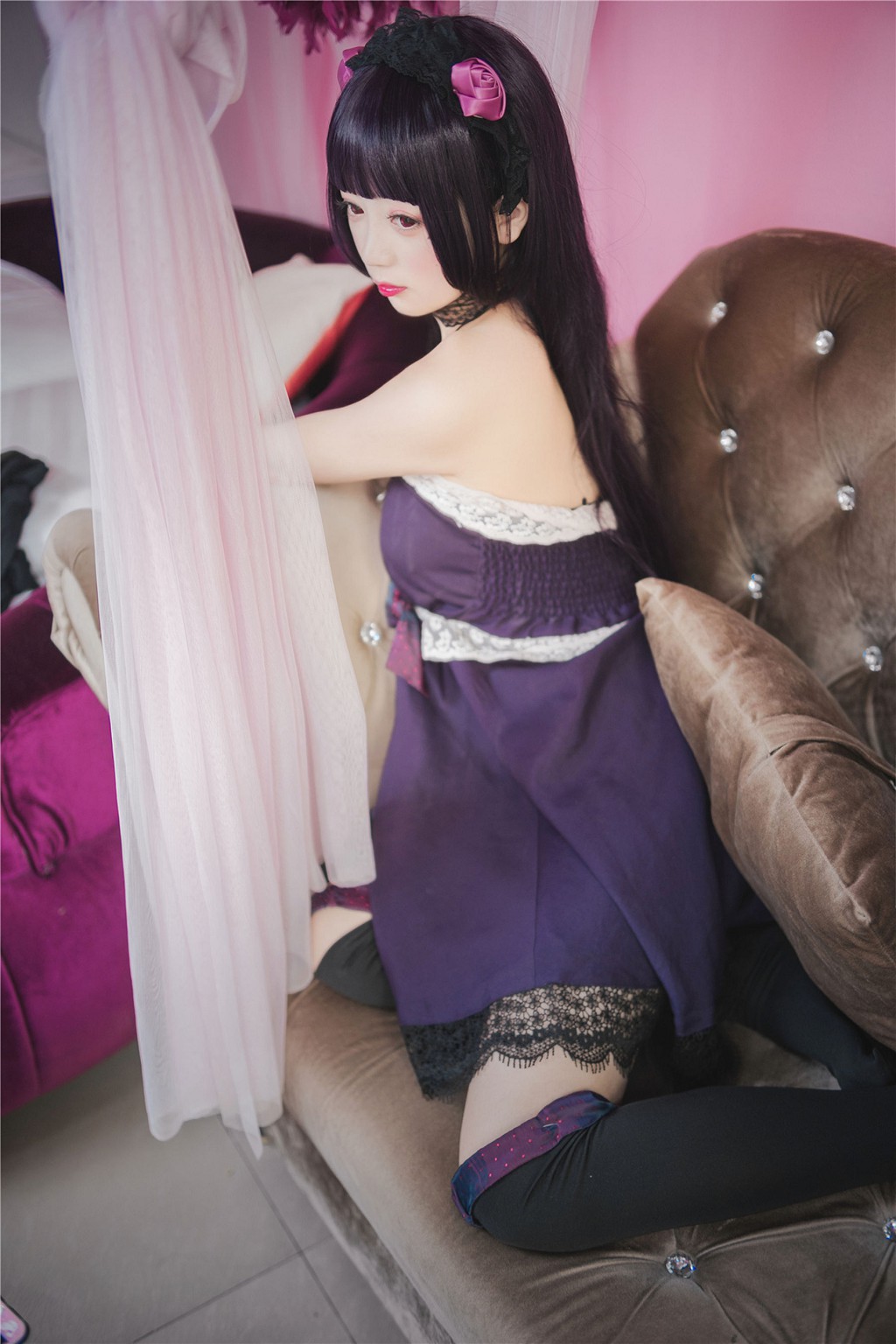 [风之领域] NO.160 萌萌COS小妹 写真集[44P]