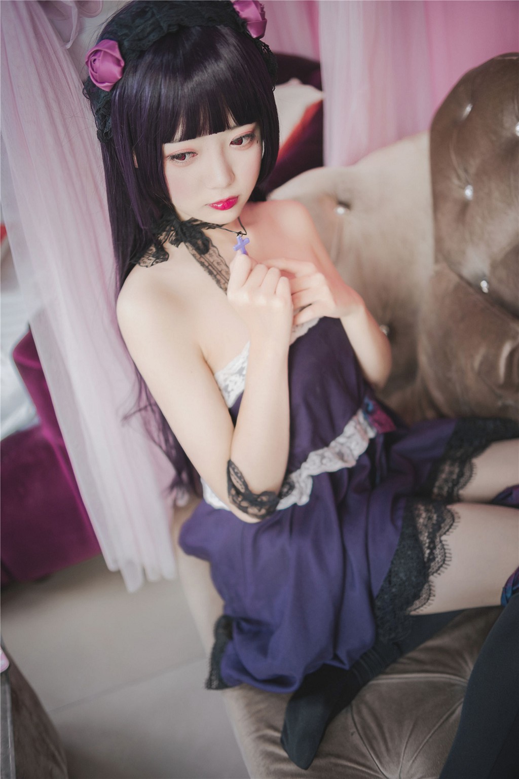 [风之领域] NO.160 萌萌COS小妹 写真集[44P]