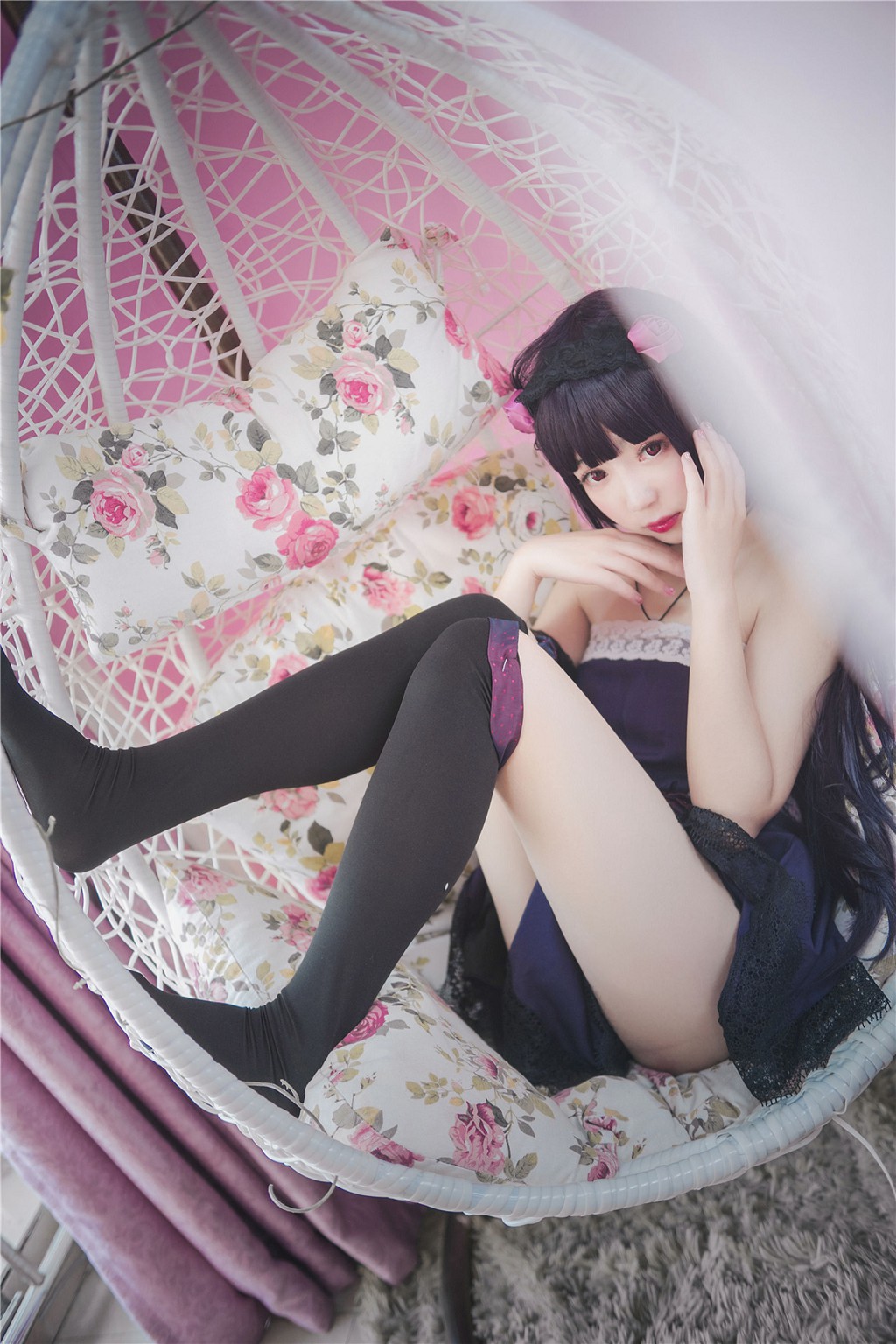 [风之领域] NO.160 萌萌COS小妹 写真集[44P]