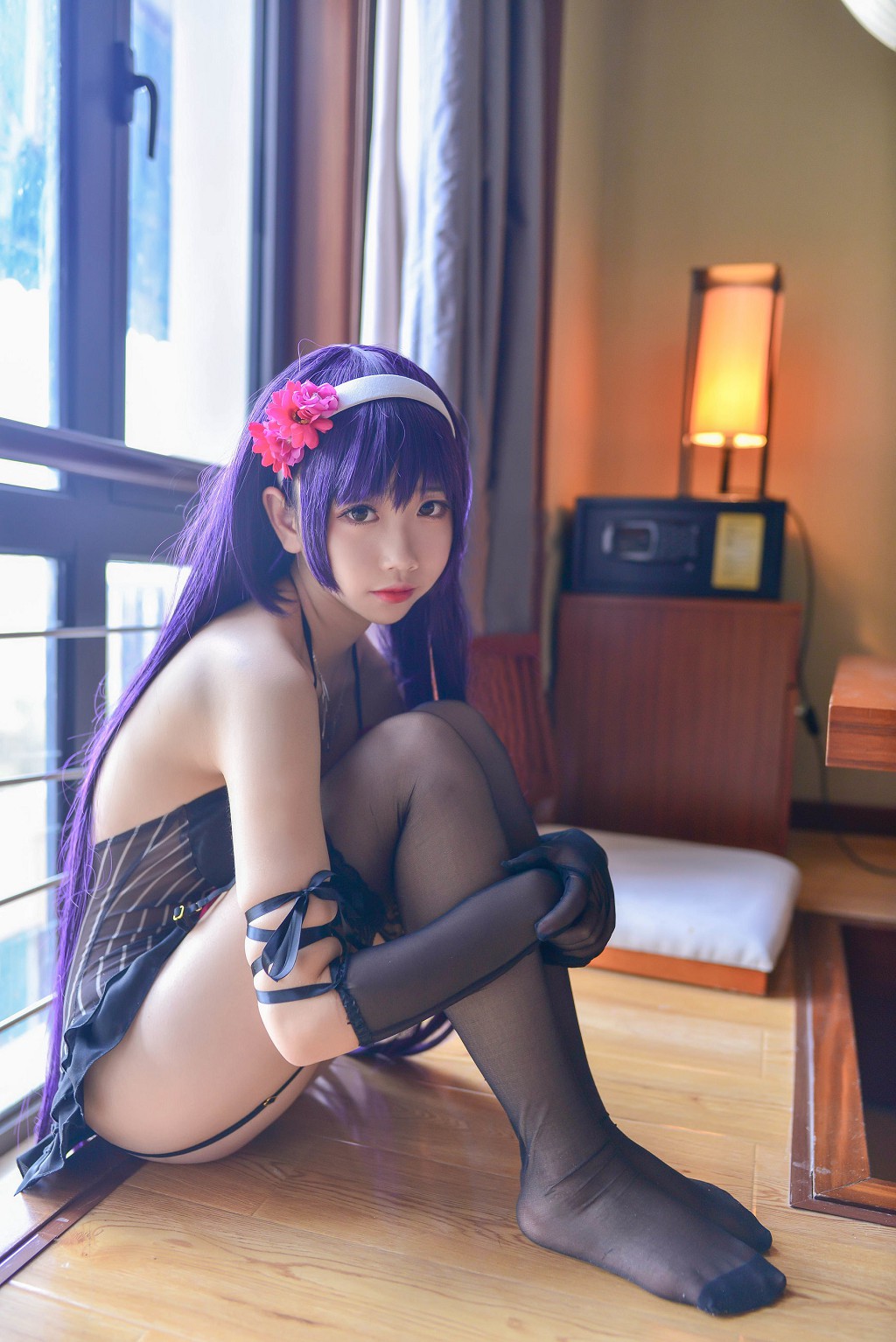 雪琪SAMA《死库水 霞之丘诗羽内衣》 [福利Cosplay] 写真集[35P]