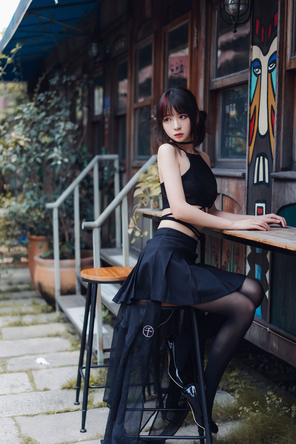 疯猫ss《叛逆青春少女》 [萝莉COS] 写真集[46P]