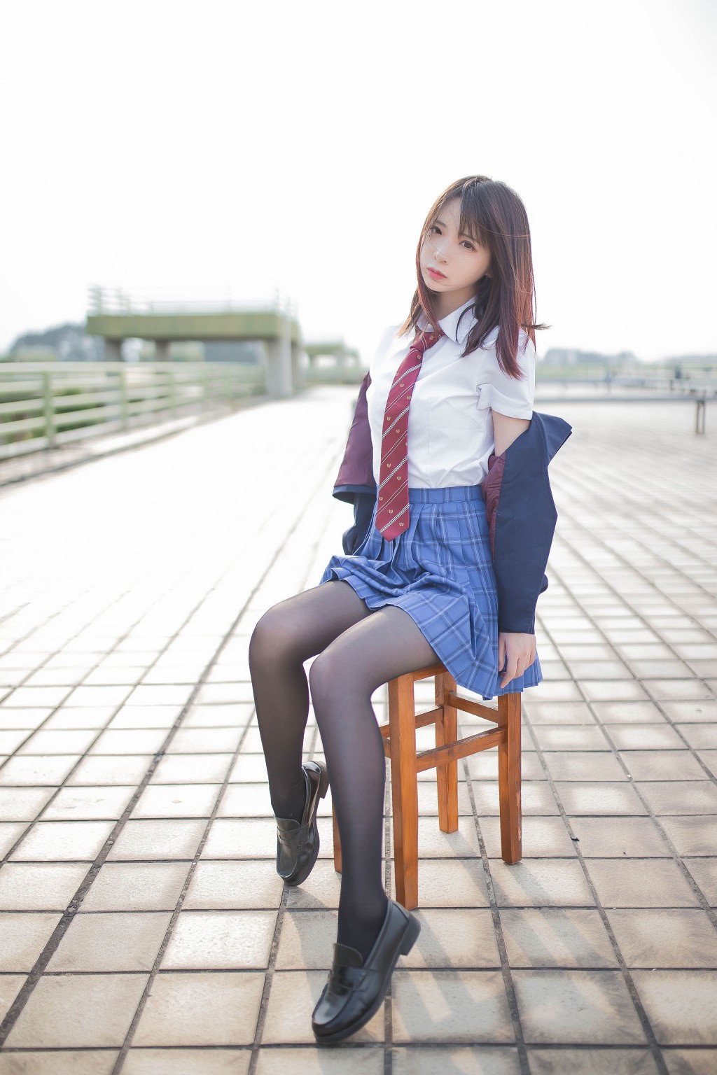 疯猫ss《叛逆青春少女》 [萝莉COS] 写真集[46P]