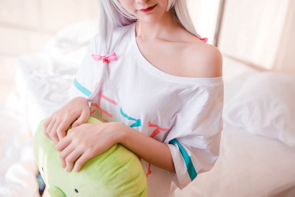 木绵绵《白发魔女》 [Cosplay福利] 写真集[47P]