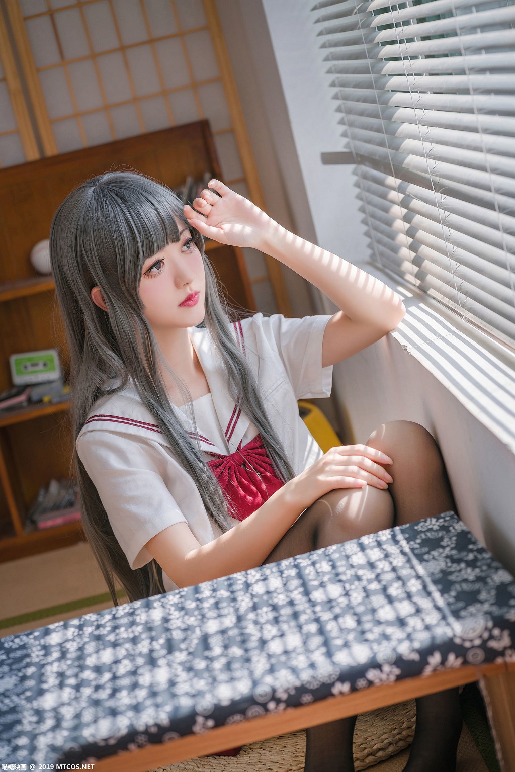 《白发魔女》 [喵糖映画] VOL.017 写真集[40P]