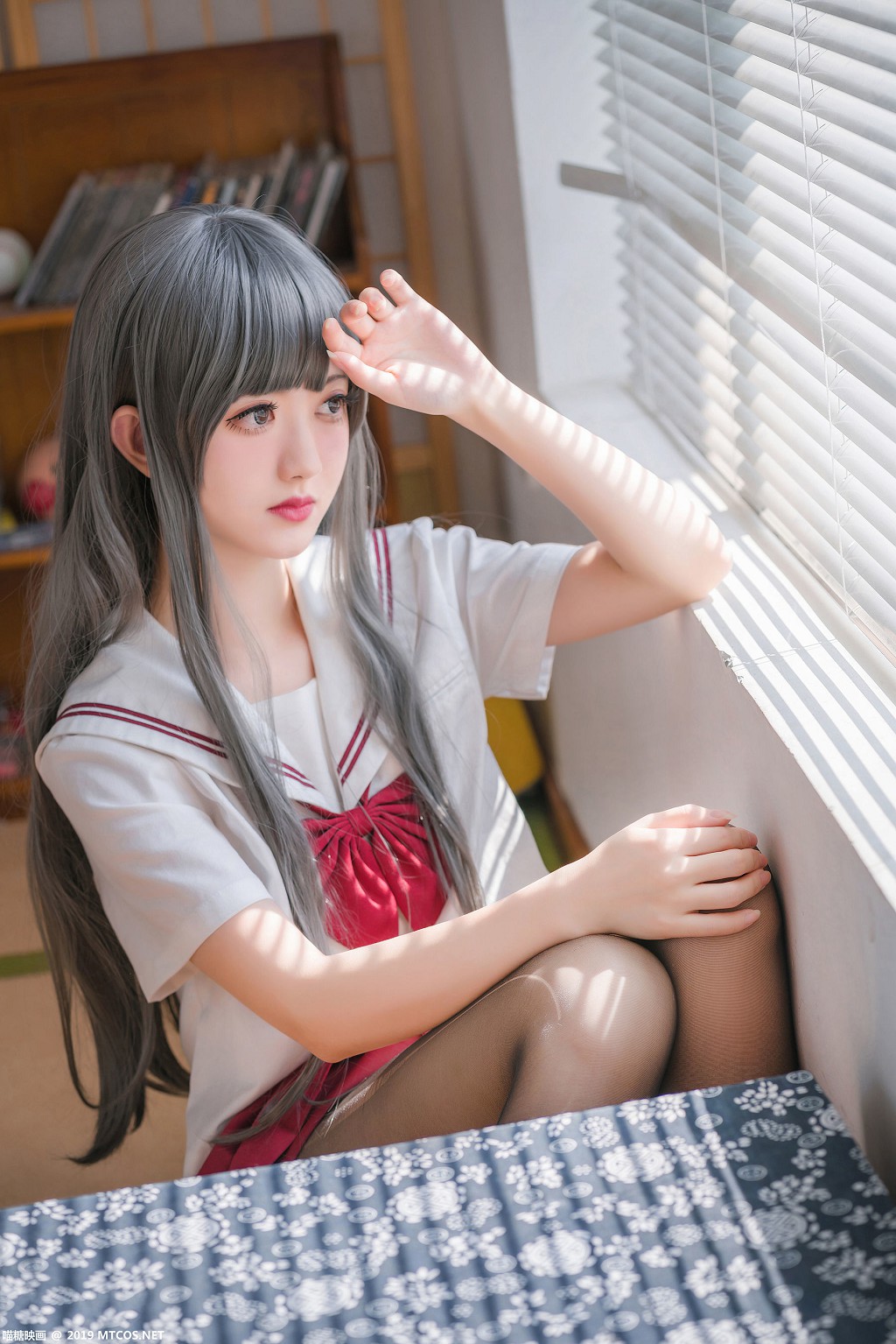 《白发魔女》 [喵糖映画] VOL.017 写真集[40P]