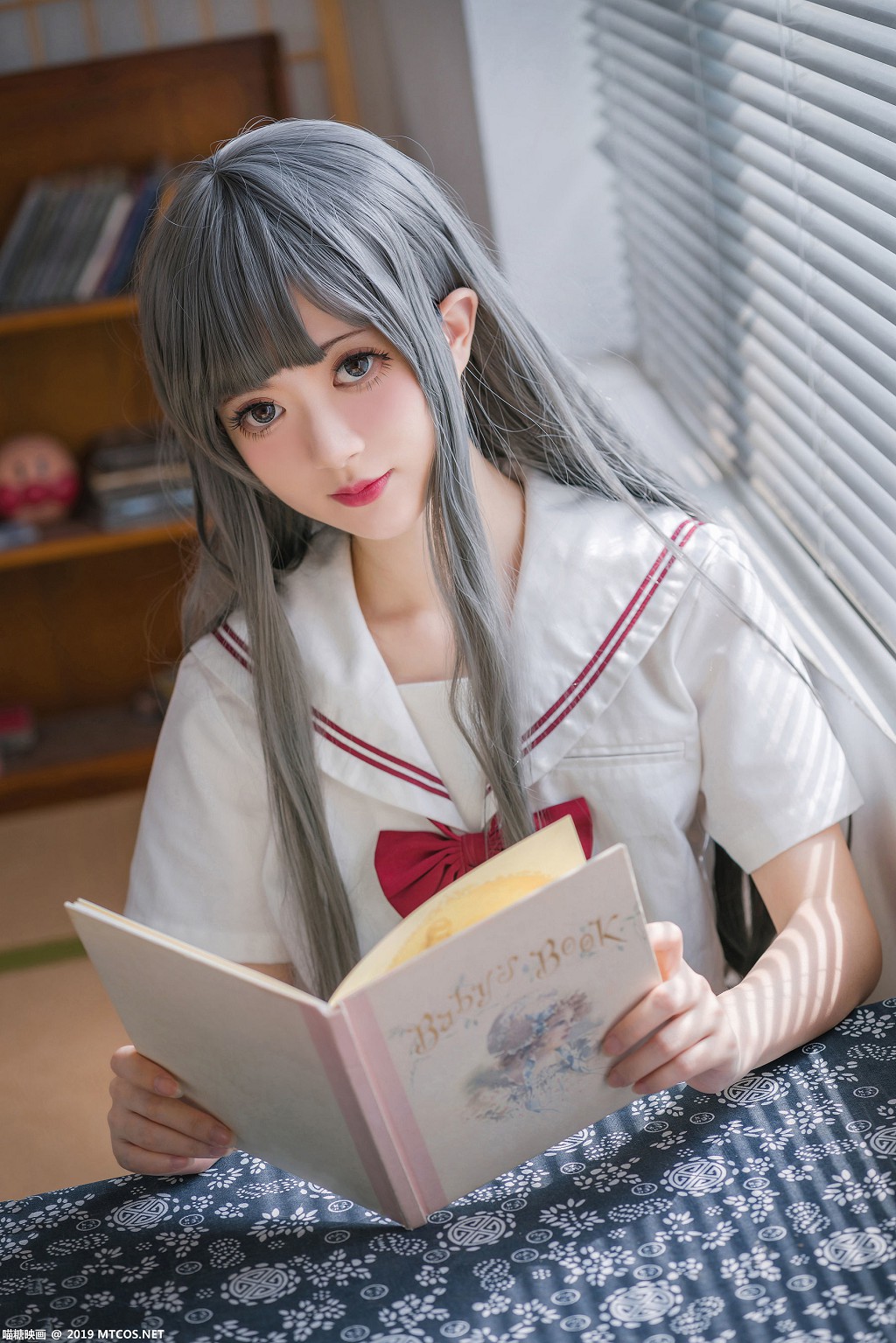 《白发魔女》 [喵糖映画] VOL.017 写真集[40P]