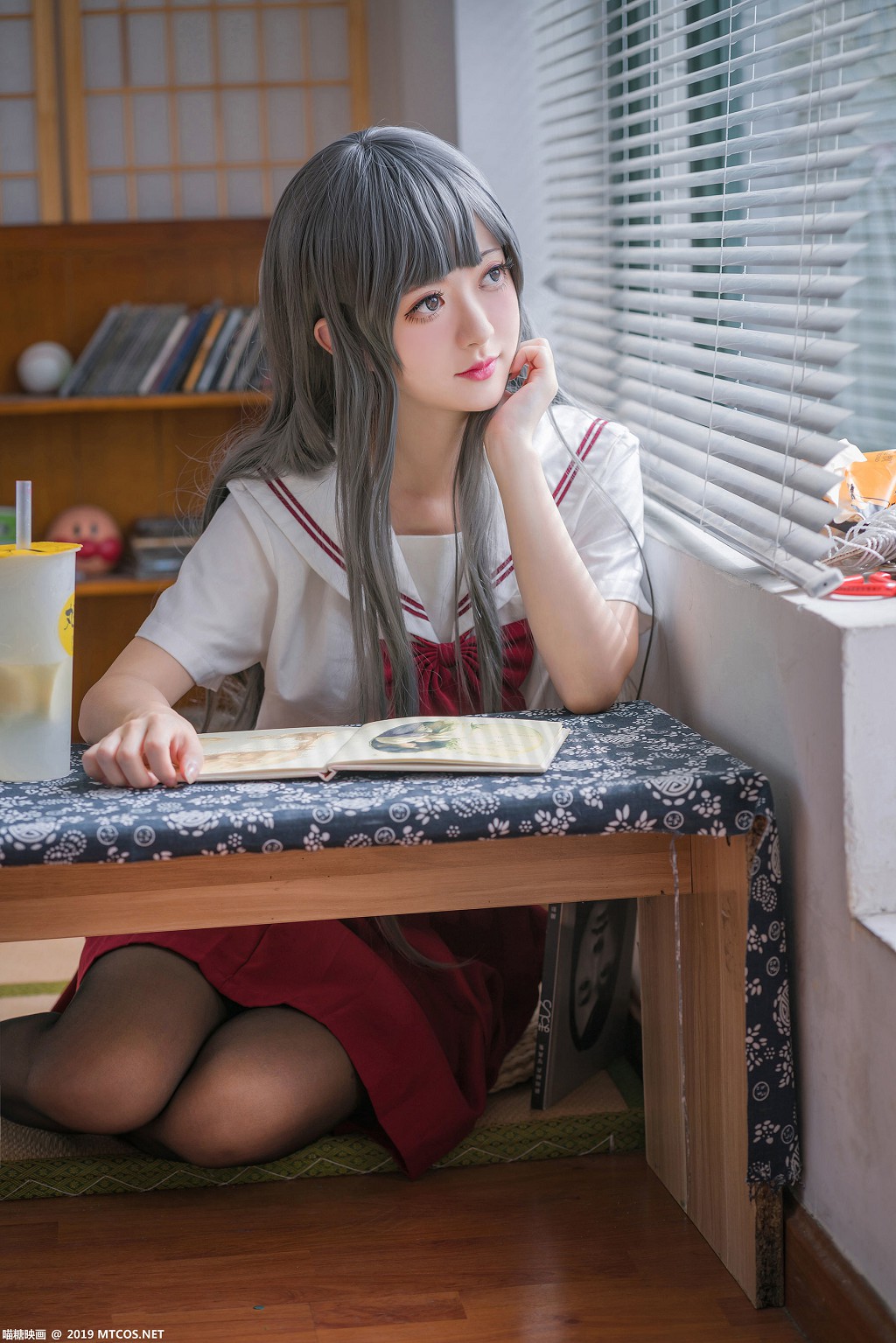 《白发魔女》 [喵糖映画] VOL.017 写真集[40P]