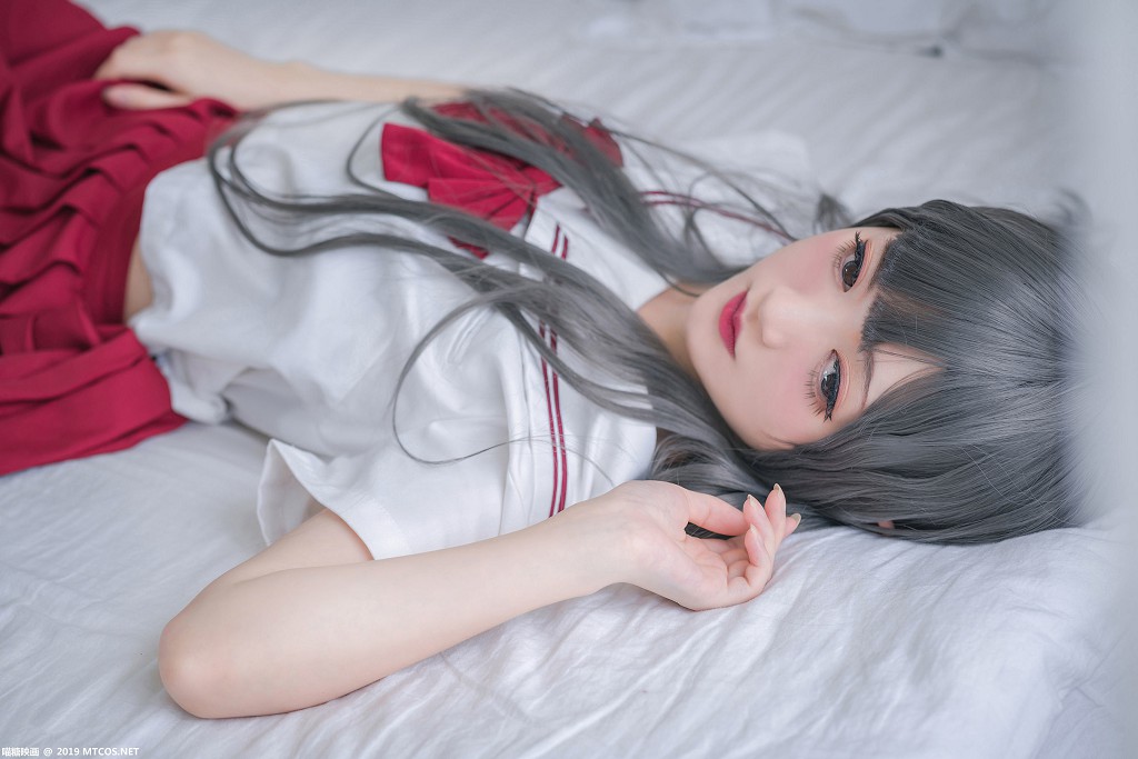 《白发魔女》 [喵糖映画] VOL.017 写真集[40P]