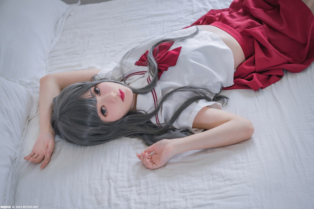 《白发魔女》 [喵糖映画] VOL.017 写真集[40P]