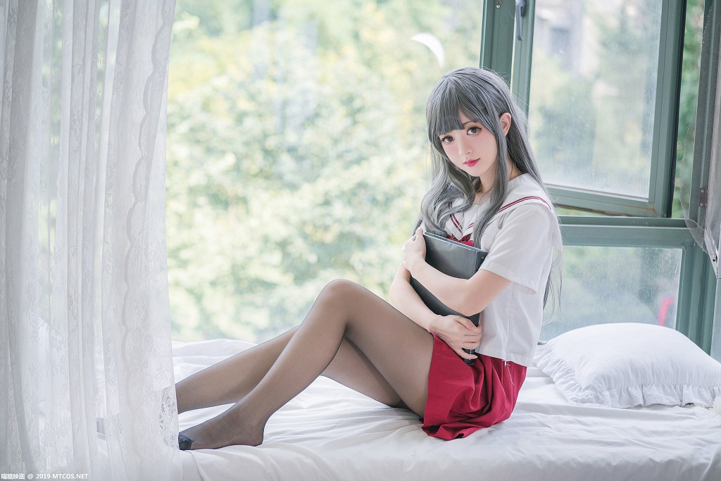 《白发魔女》 [喵糖映画] VOL.017 写真集[40P]