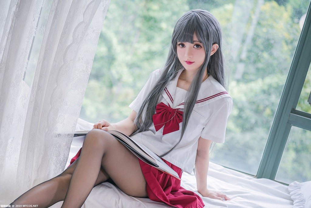 《白发魔女》 [喵糖映画] VOL.017 写真集[40P]