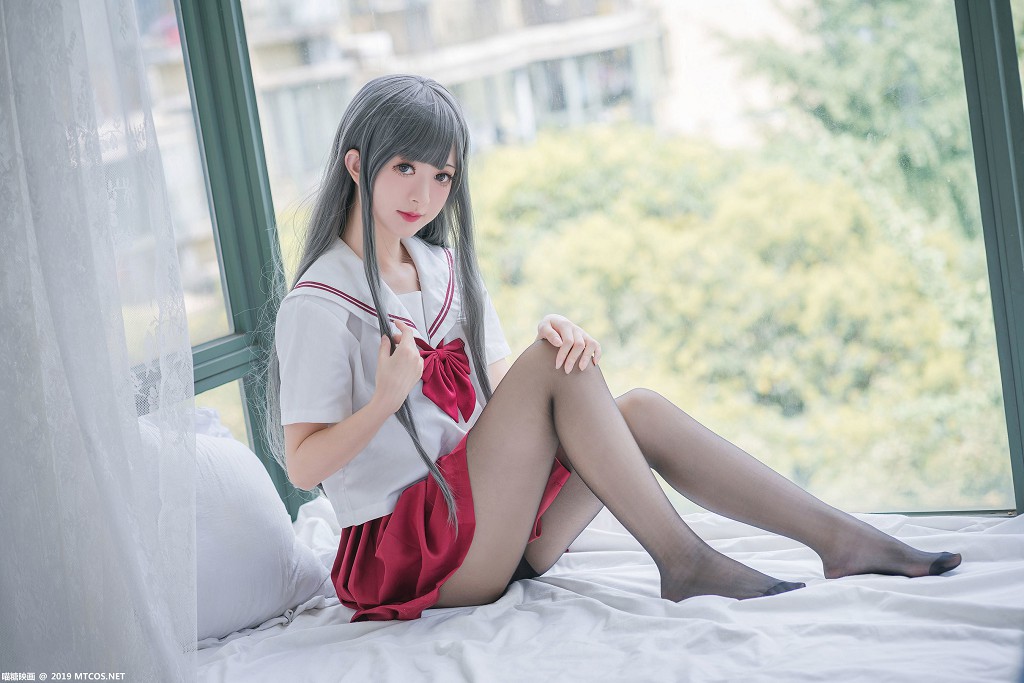 《白发魔女》 [喵糖映画] VOL.017 写真集[40P]