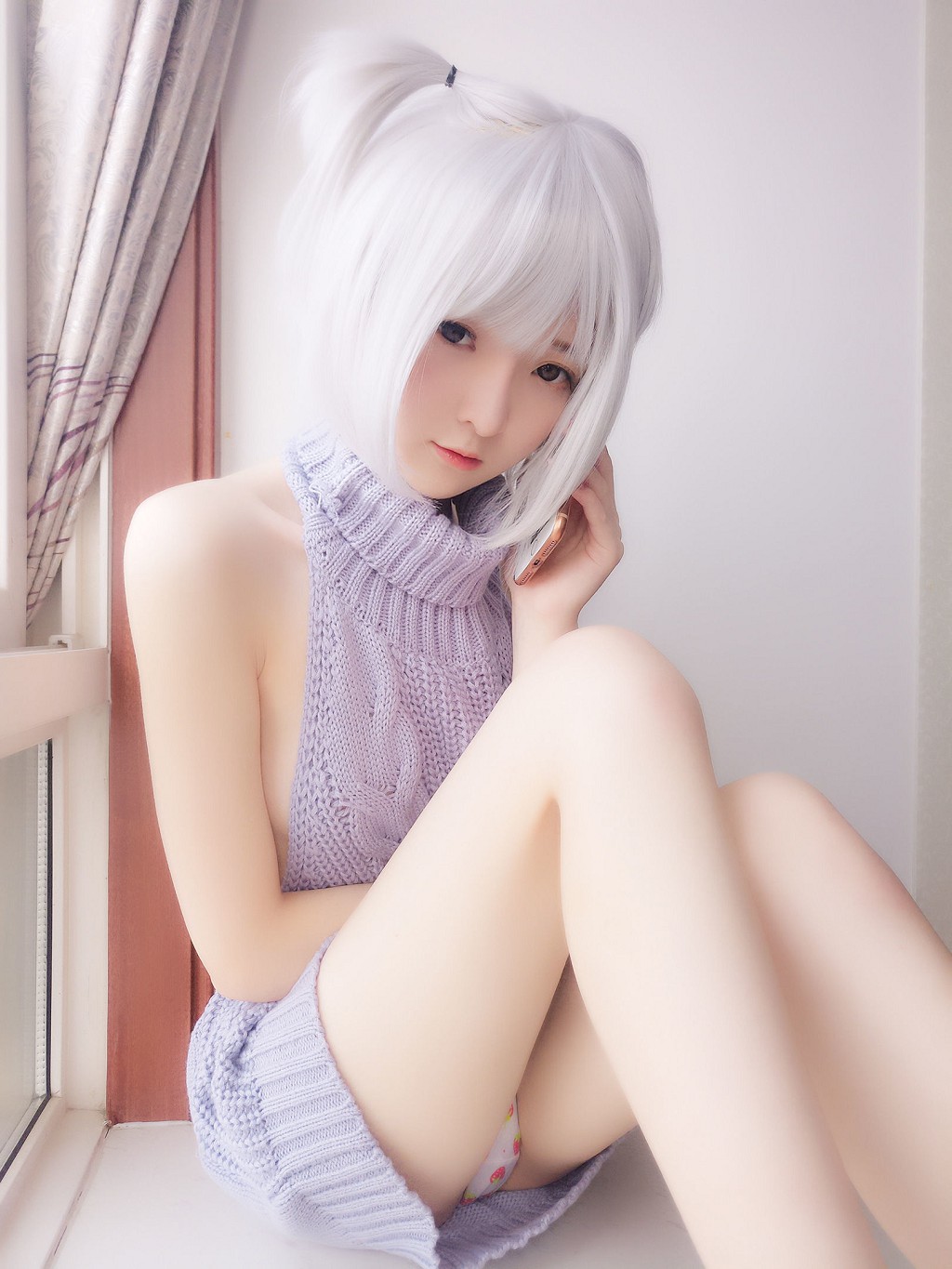 一小央泽 《恰雪糕吗 毛衣》 [Cosplay美女] 写真集[40P]