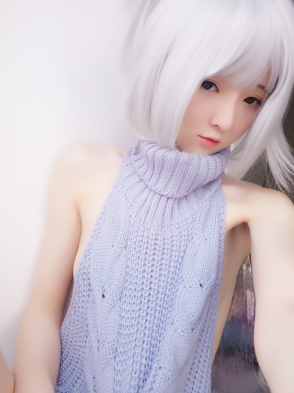 一小央泽 《恰雪糕吗 毛衣》 [Cosplay美女] 写真集[40P]