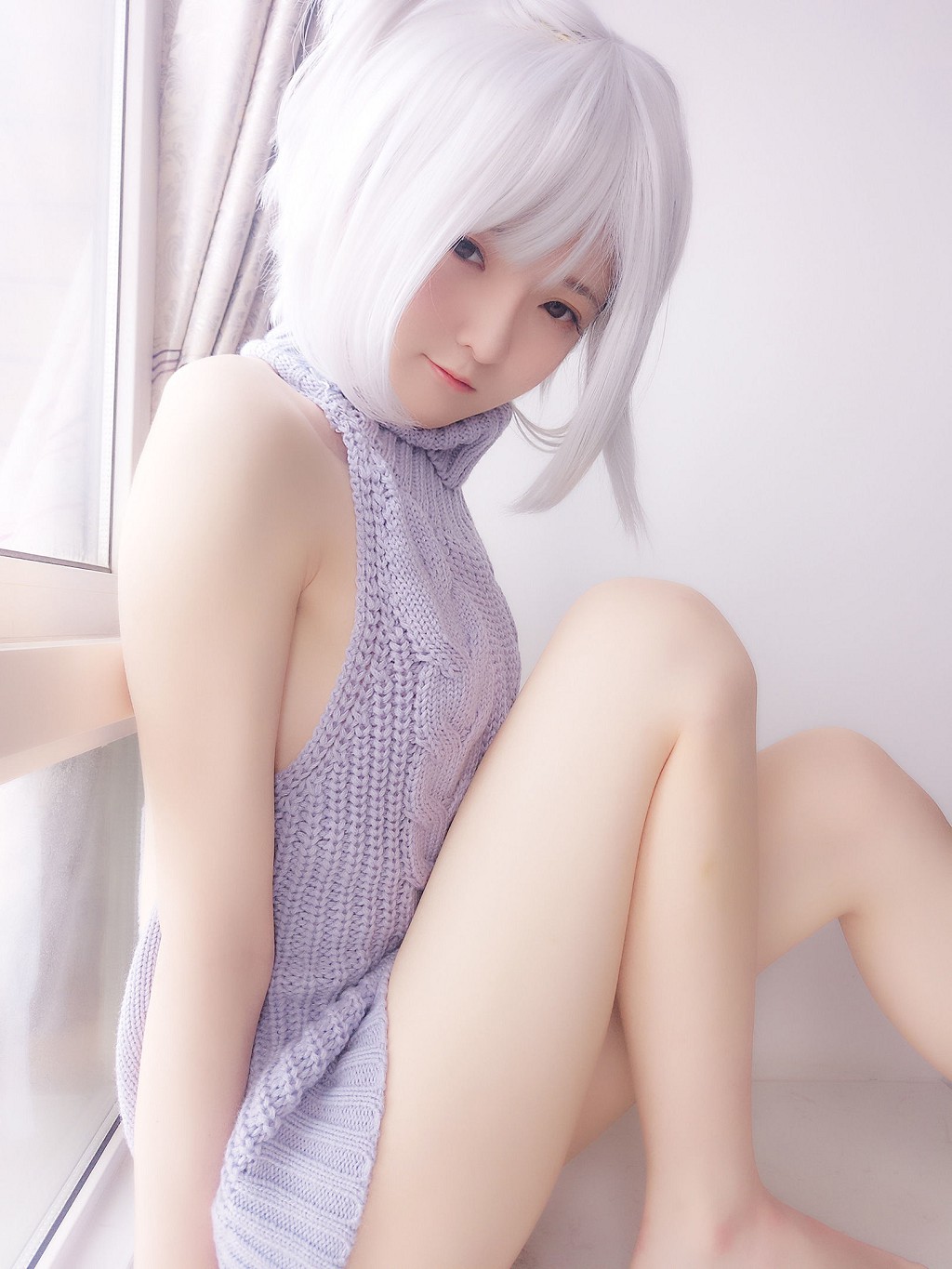 一小央泽 《恰雪糕吗 毛衣》 [Cosplay美女] 写真集[40P]