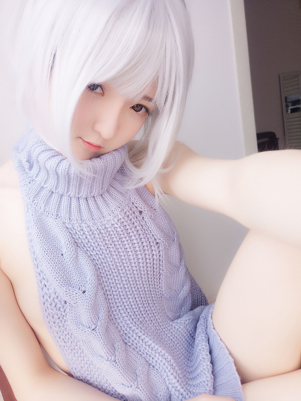 一小央泽 《恰雪糕吗 毛衣》 [Cosplay美女] 写真集[40P]