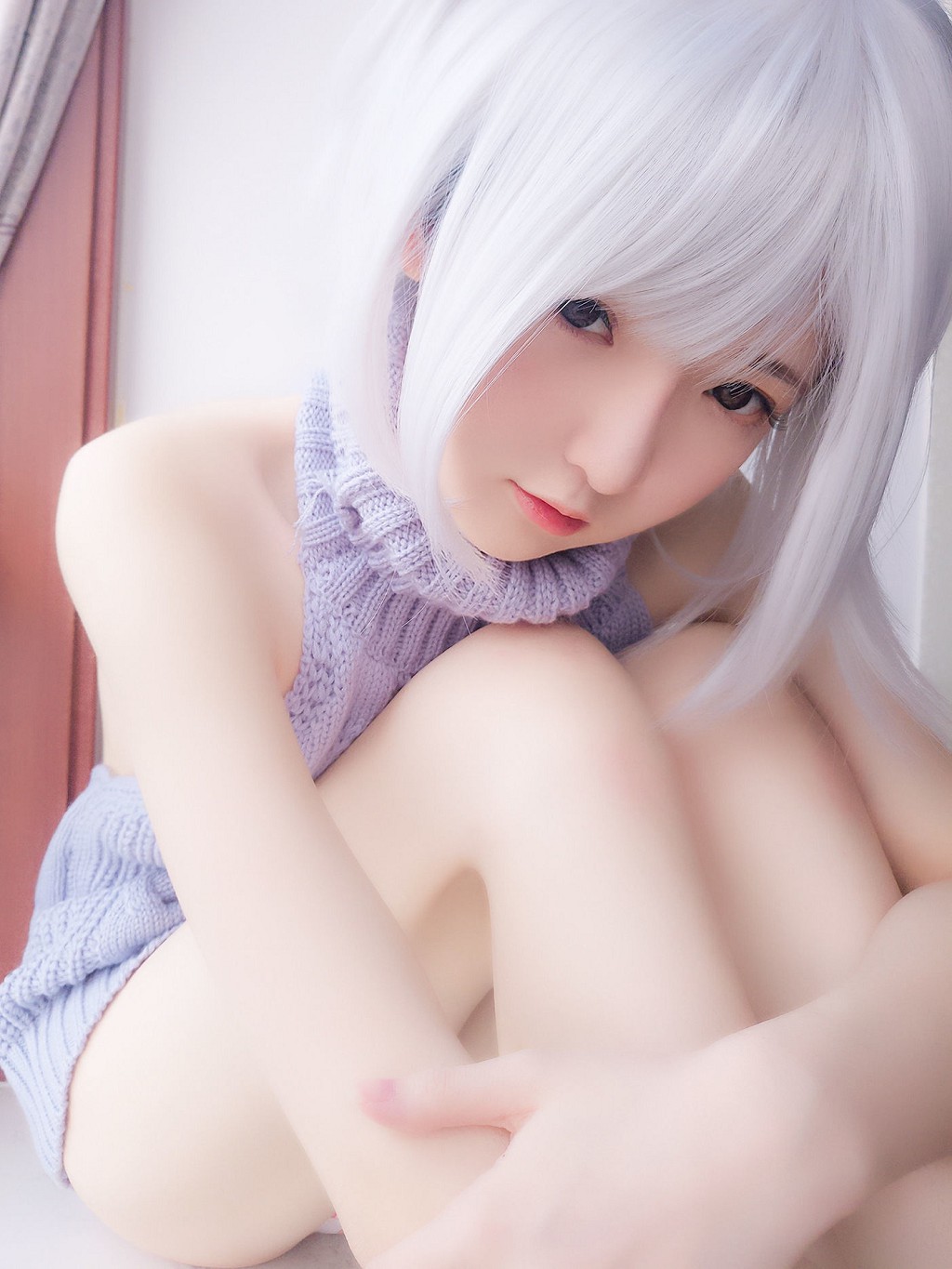 一小央泽 《恰雪糕吗 毛衣》 [Cosplay美女] 写真集[40P]