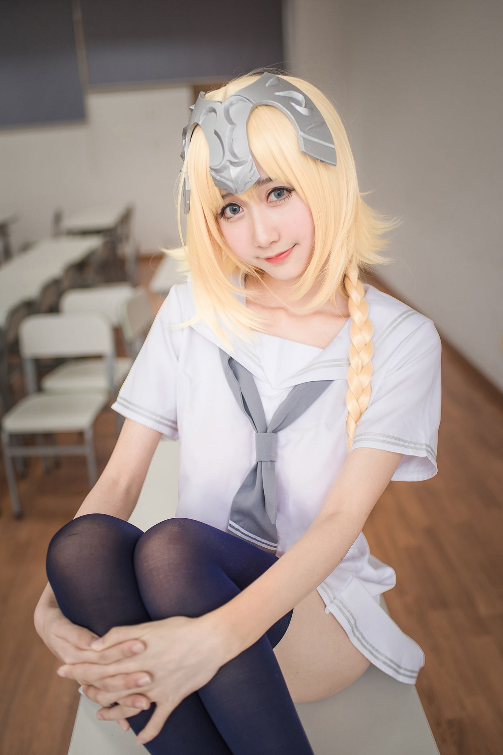 木绵绵《贞德（白）》  [COSER美女] 写真集[28P]