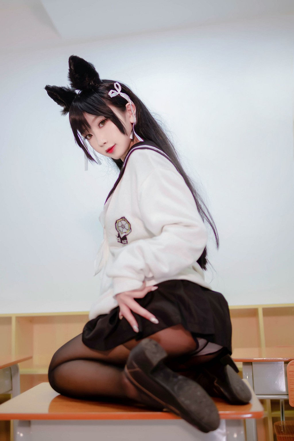 鬼畜瑶在不在w《JK制服》  [Cosplay福利] 写真集[22P]