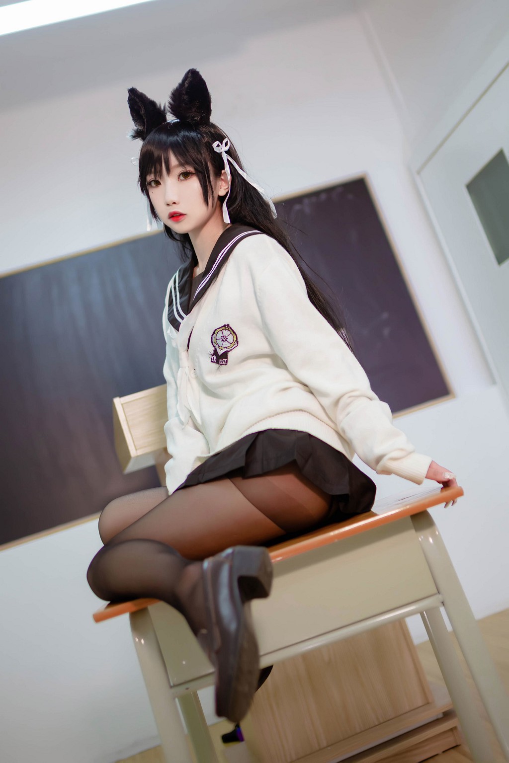 鬼畜瑶在不在w《JK制服》  [Cosplay福利] 写真集[22P]