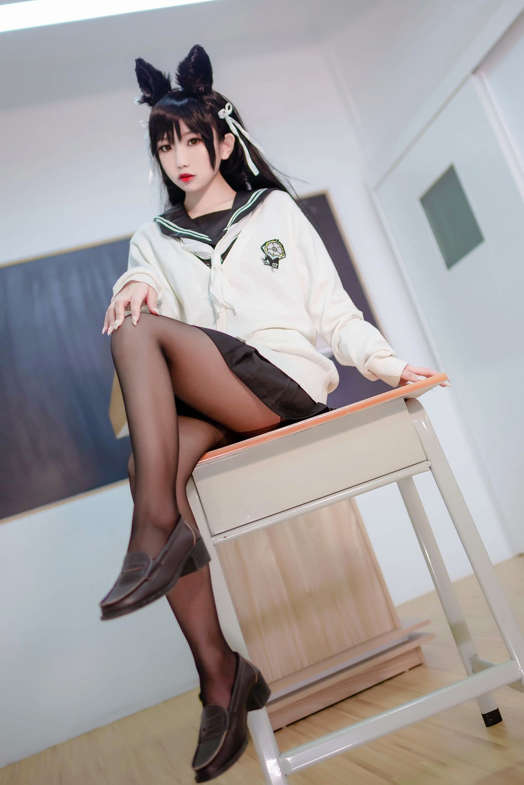 鬼畜瑶在不在w《JK制服》  [Cosplay福利] 写真集[22P]