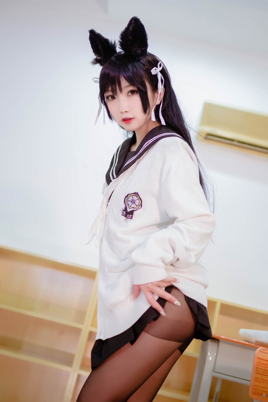 鬼畜瑶在不在w《JK制服》  [Cosplay福利] 写真集[22P]