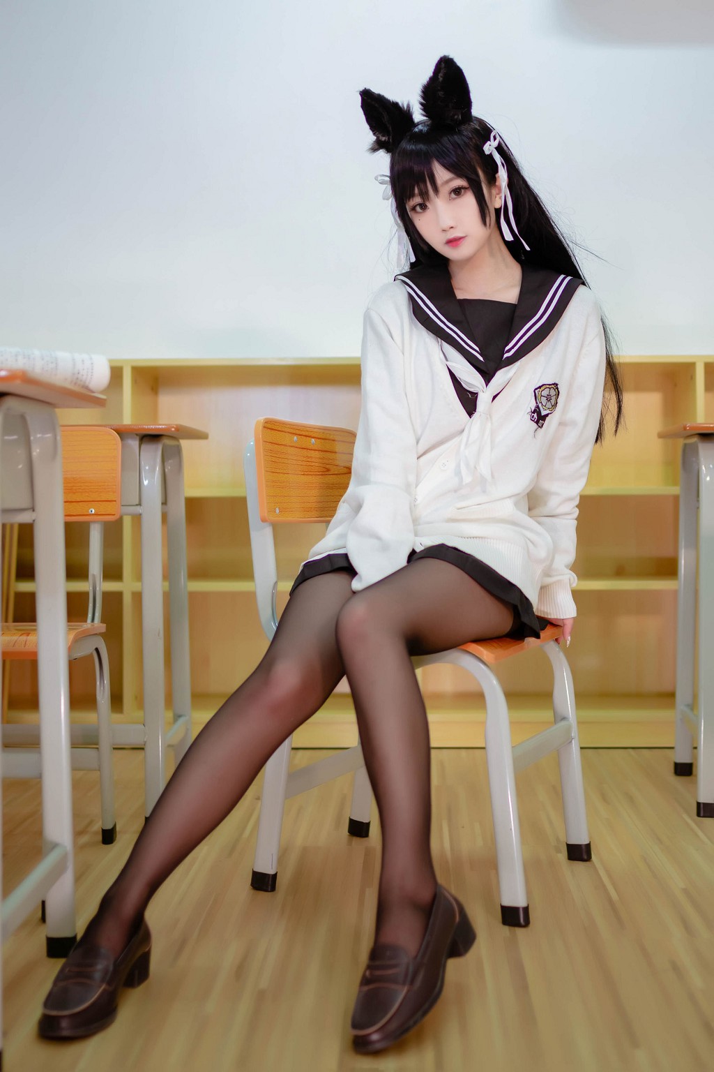 鬼畜瑶在不在w《JK制服》  [Cosplay福利] 写真集[22P]