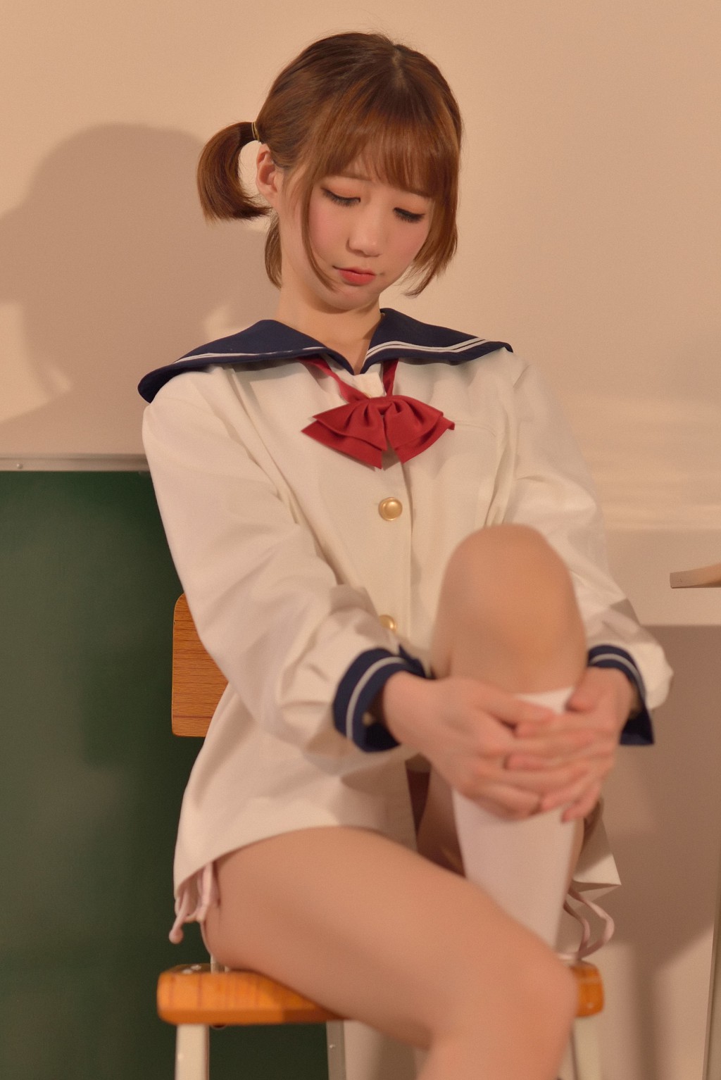 NAGISA魔物喵《生理课》  [Cosplay美女] 写真集[75P]