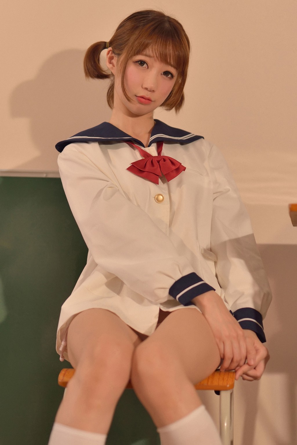 NAGISA魔物喵《生理课》  [Cosplay美女] 写真集[75P]