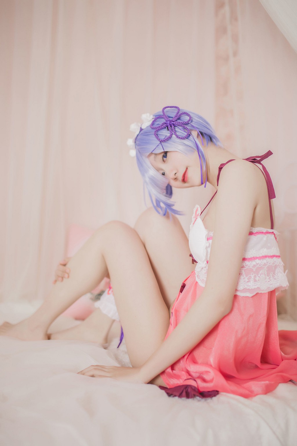 木绵绵OwO《蕾姆睡衣》 [COSER美女] 写真集[24P]