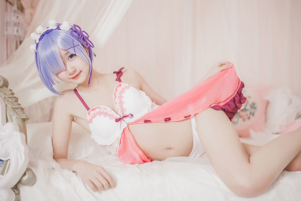 木绵绵OwO《蕾姆睡衣》 [COSER美女] 写真集[24P]