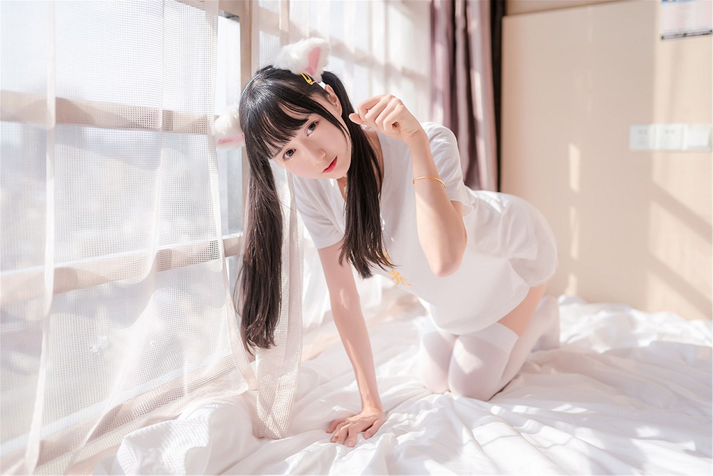 木绵绵OwO《猫系少女》 [Cosplay福利] 写真集[51P]