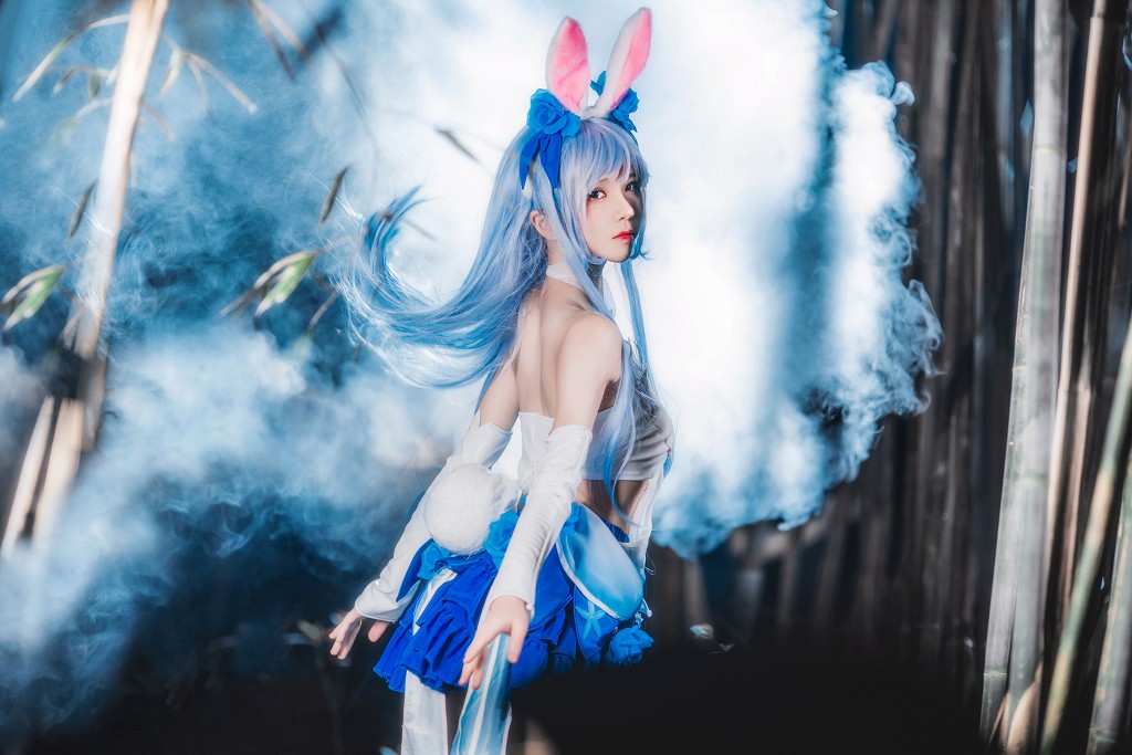 桜桃喵《灶门祢豆子 花间舞》 [Cosplay美女] 写真集[34P]