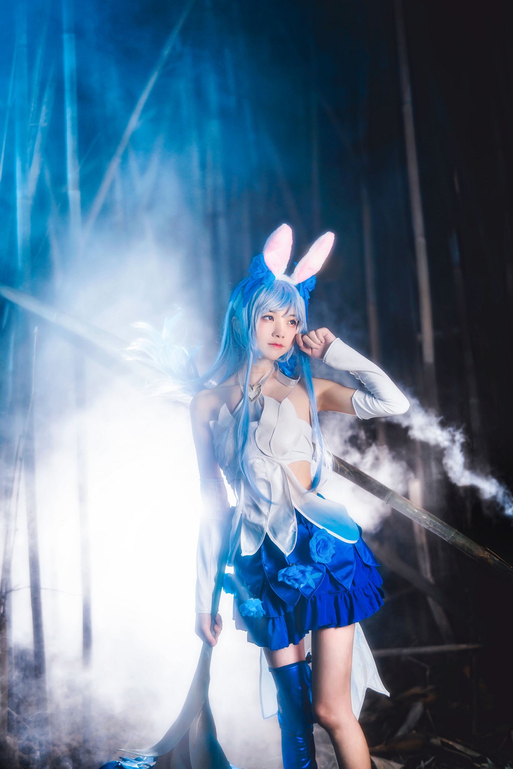 桜桃喵《灶门祢豆子 花间舞》 [Cosplay美女] 写真集[34P]